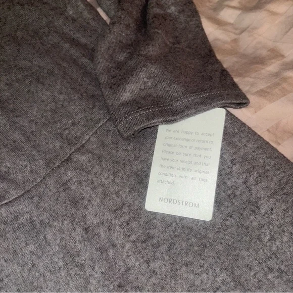 Elegant Dark Grey Dress by The Vanity Room - Picture 3 of 5